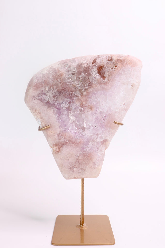 PINK AMETHYST / / SLAB WITH STAND #2