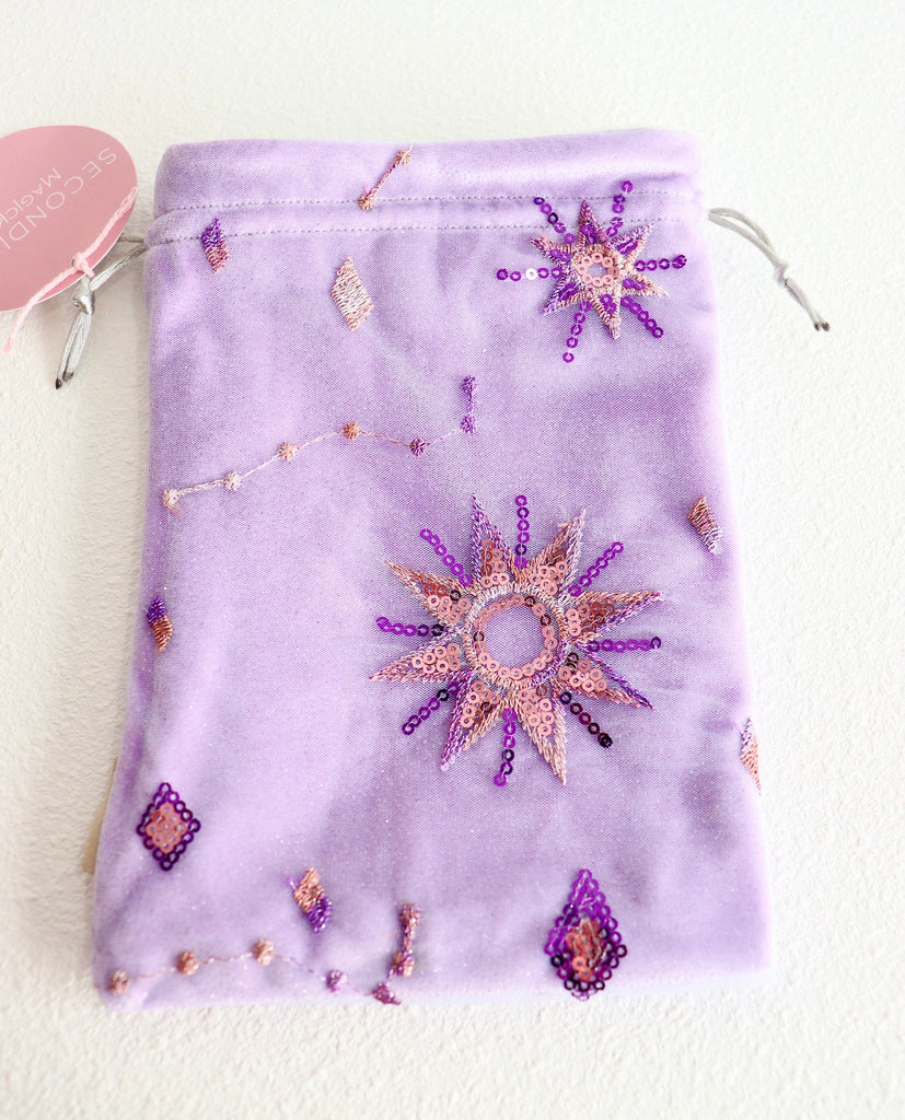 CELESTIAL SEQUIN TAROT BAG / / LITTLE WITCH CO EXCLUSIVE